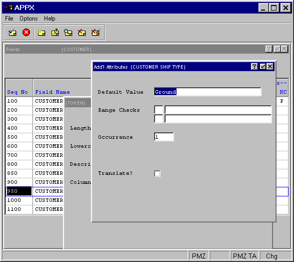 Token Field Additional Attributes Overlay
