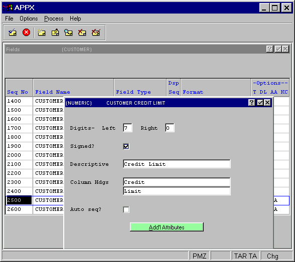 Numeric Fields Overlay