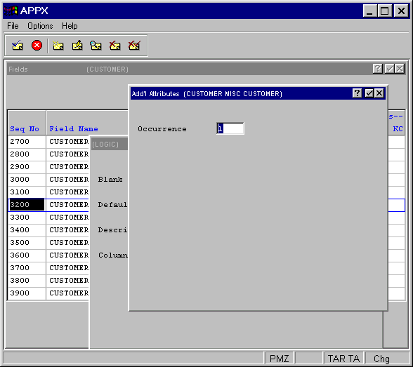 Logic Fields Additional Attributes Overlay