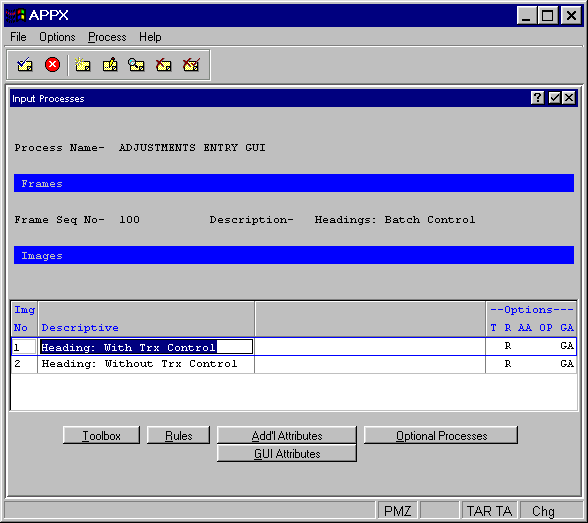Non-Scrolling Input Image Overlay