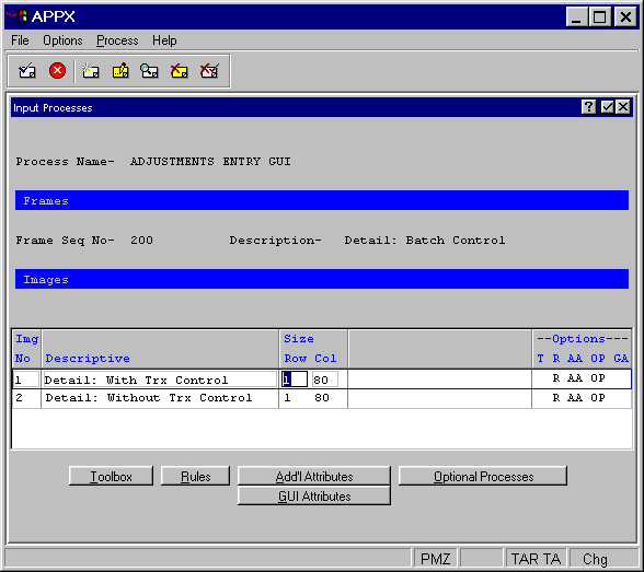 Scrolling Input Image Overlay