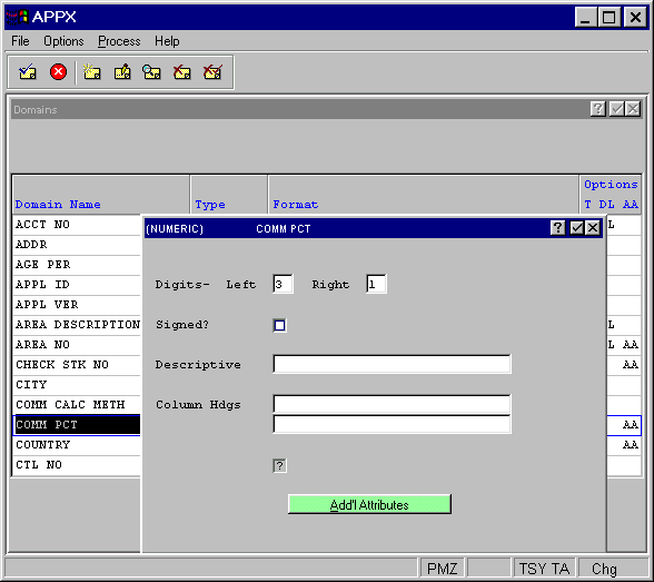Numeric Domains Overlay