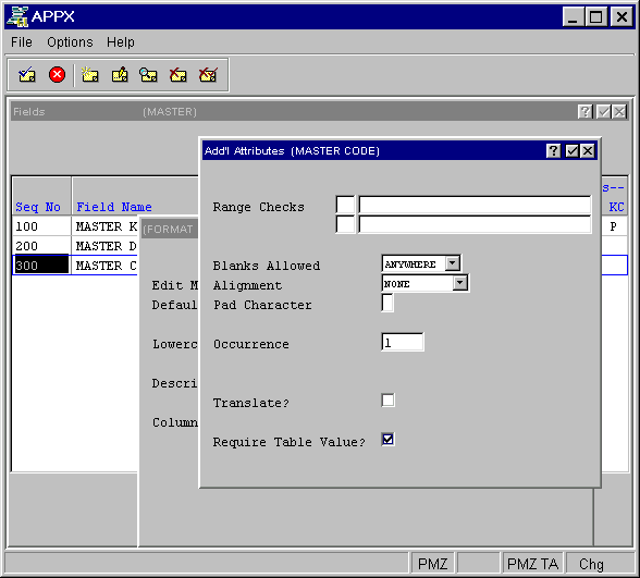 Format Field Additional Attributes Overlay