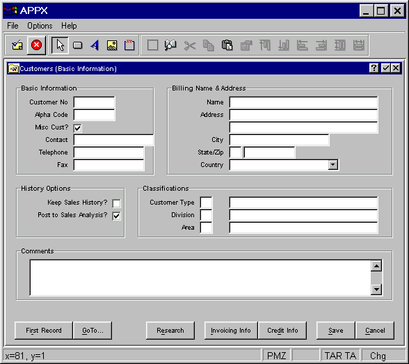 An APPX Input Process Image