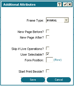 Output Range-Start and Range-End Frame Additional Attributes Overlay