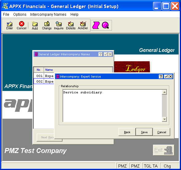 Figure 4-7a. Intercompany Relationship Overlay