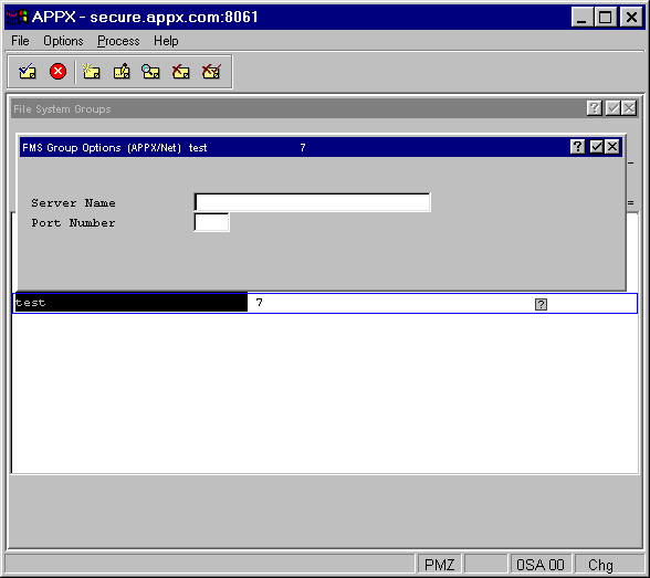FMS Controls Overlay for APPX/Net (Type 7)