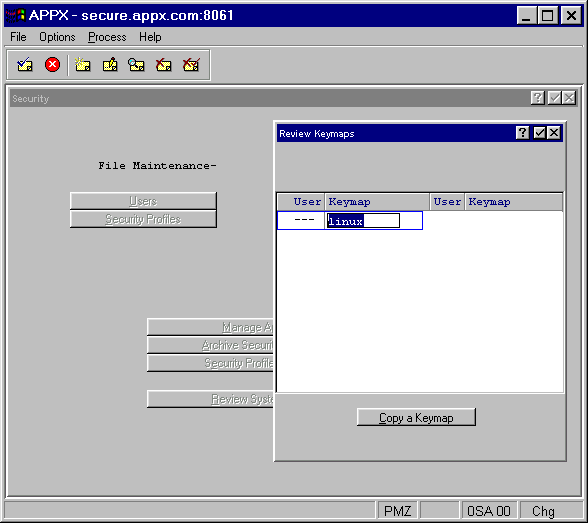 Review System Default Keymaps Overlay